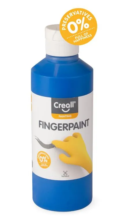 Fingerfärg CREALL 250ml blå