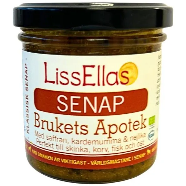 LissEllas Senap Brukets Apoteksenap Eko 150g