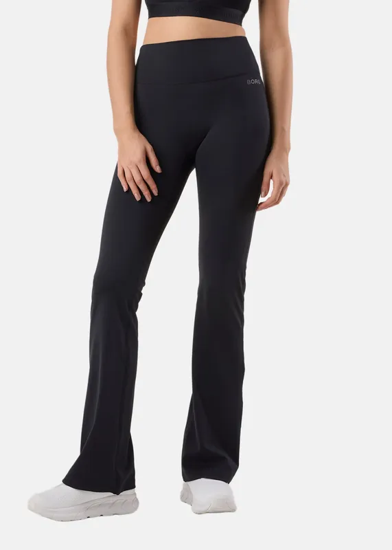 Flare Tights Svart