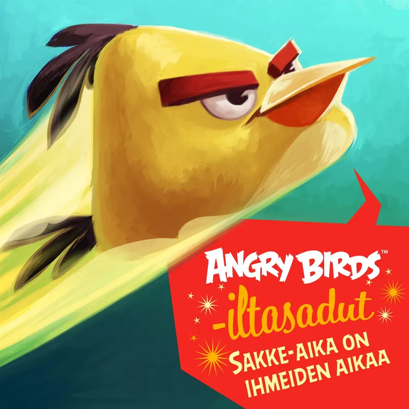 Angry Birds: Sakke-aika on ihmeiden aikaa, Ljudbok