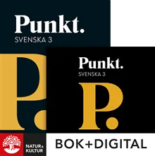Punkt Svenska 3 Paket Bok+Digital