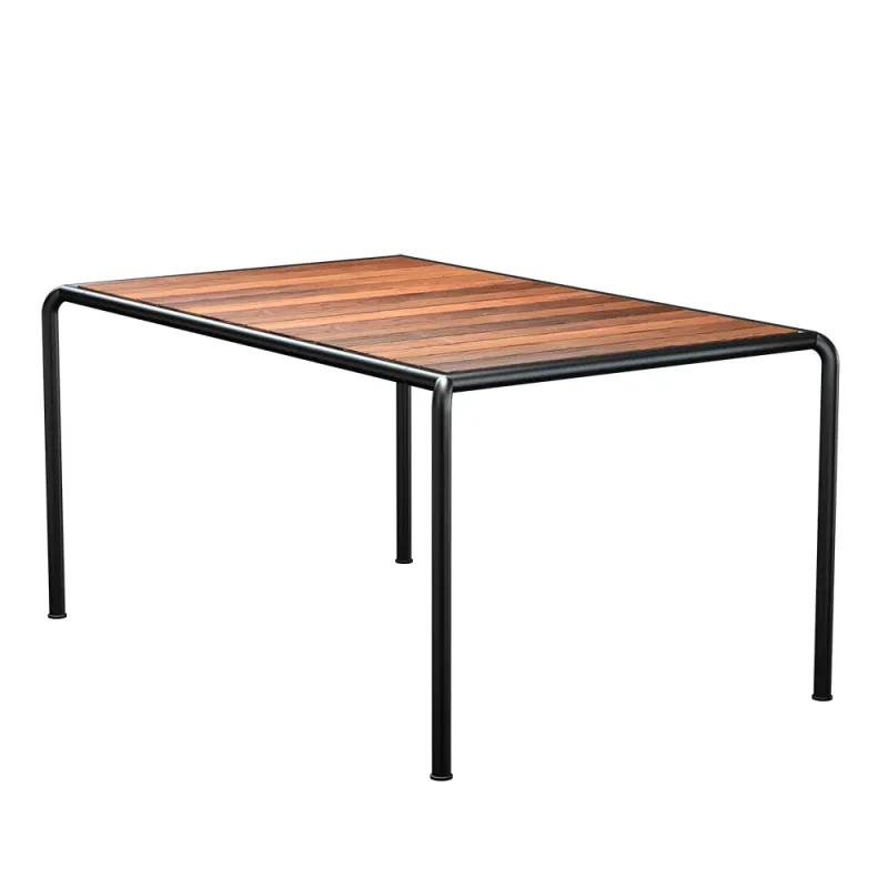 Houe, AVANTI Matbord 153×98 cm ask/svart