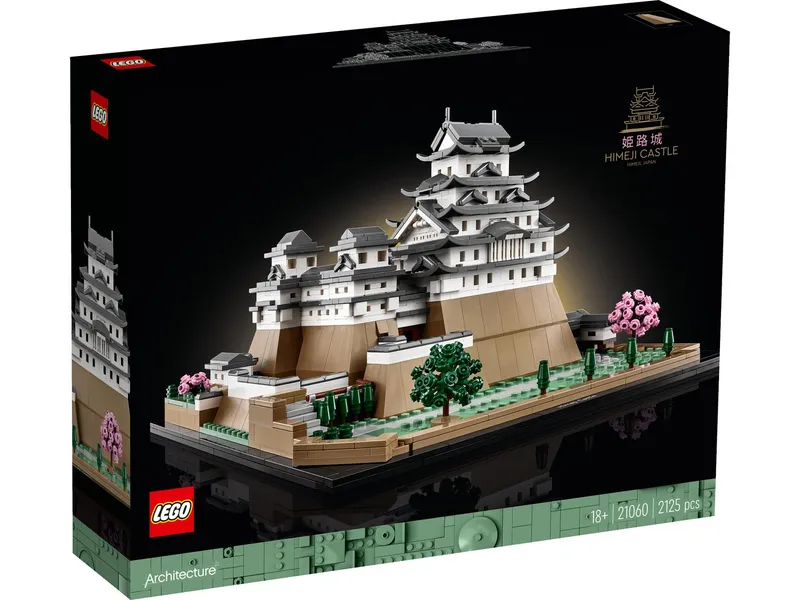 LEGO Architecture 21060 Himeji Castle byggsats, 2125 delar, 18+