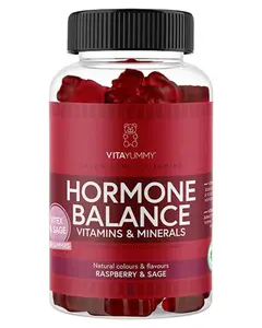 VitaYummy Hormone Balance, Raspberry & Sage, 60 Gummies