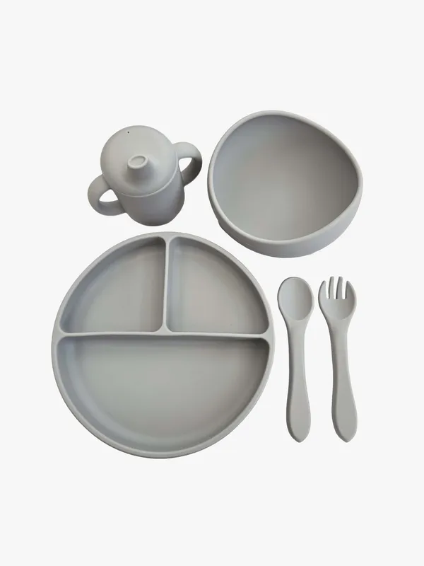 Summerville Matset 5 Delar, Silver Grey