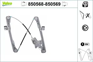 VALEO 850568 Fönsterhiss