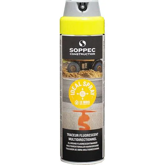 Soppec Ideal Spray Tunnelfärg 500 ml Gul
