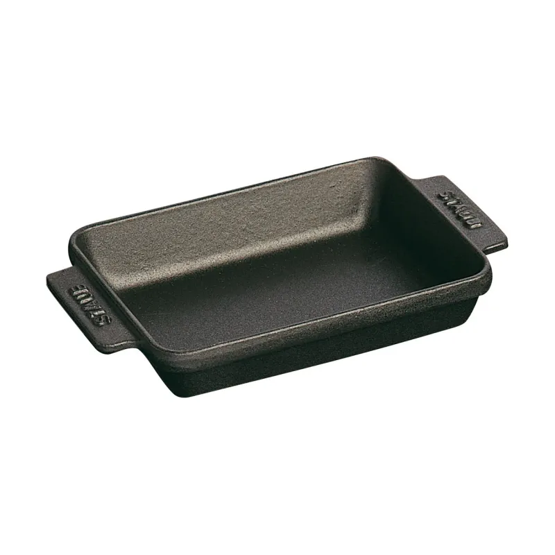 Staub Ugnsform 15 cm, svart