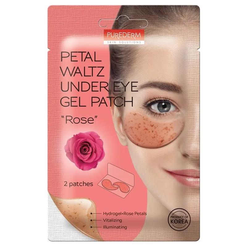 Purederm Petal Waltz Under Eye Gel Patch ”Rose” 7 g