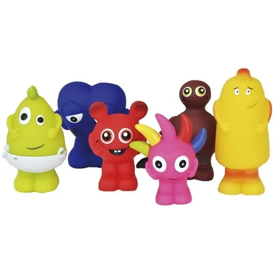 Plastfigurer Babblarna 6-p, Teddykompaniet