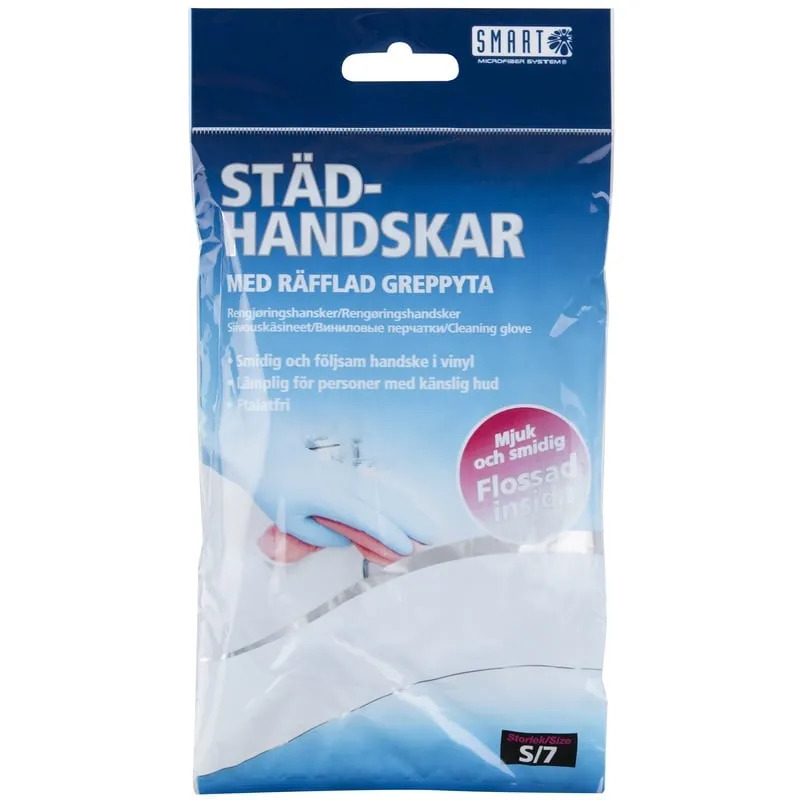 STÄDHANDSKE VINYL SMART 7/S | Beijerbygg Byggmaterial