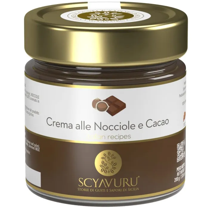 Scyavuru Crema al Gianduia (Giandujakräm) 200g