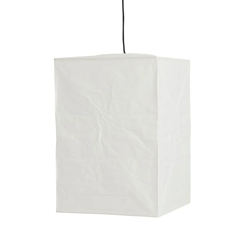 Hay Paper Shade Cube High lampskärm 38 cm, vit