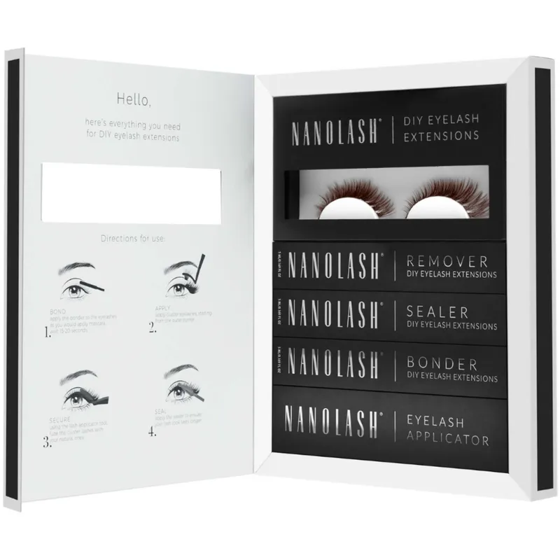 Nanolash Diy Starter Kit Brown Fantasy