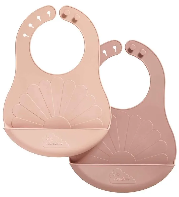 Cam Cam Haklappar – Silikon – 2-pack – Blomma – Rose Mix