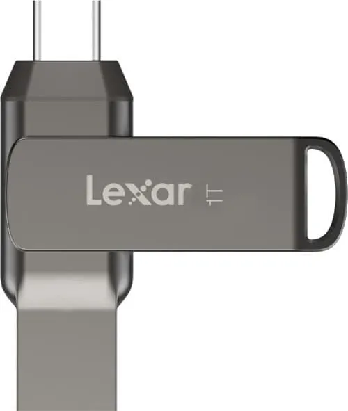 Lexar JumpDrive SSD Dual Drive D500 - 1TB - USB-minne