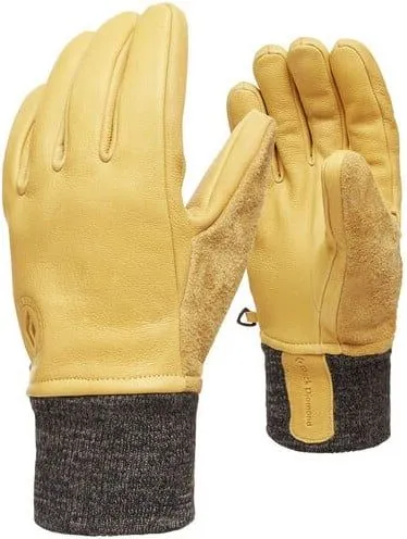 Black Diamond Unisex Dirt Bag Gloves Natural