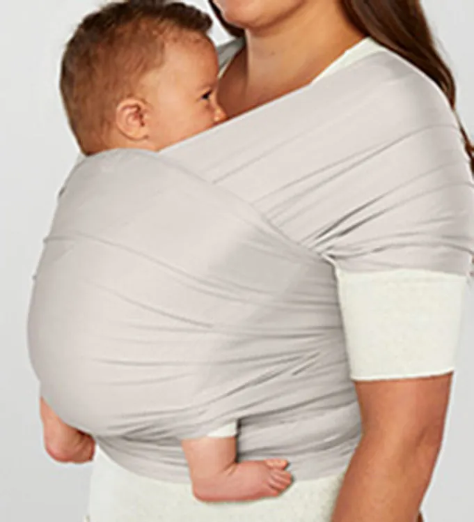 Ergobaby Stretchomslag – Aura Wrap Mesh – Soft Grey