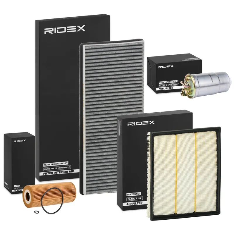 Filtersats RIDEX 4055F25524