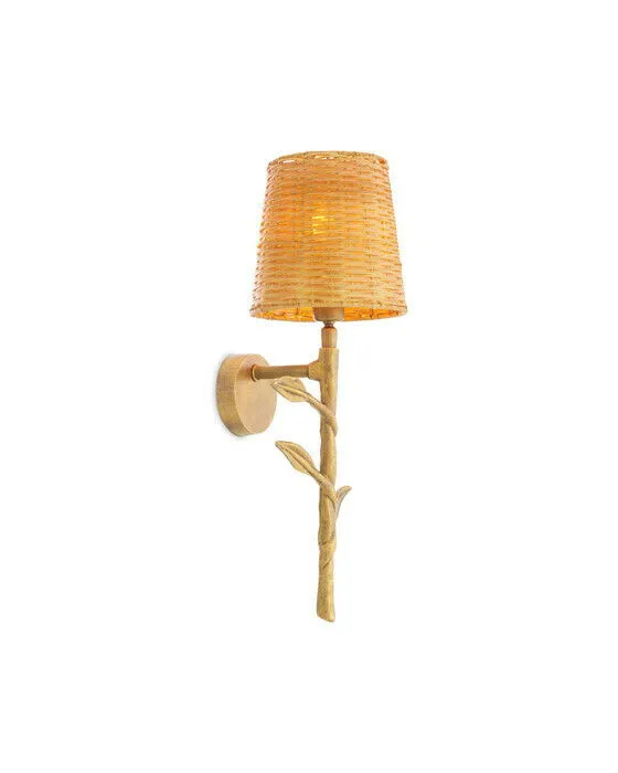 Farini vägglampa mässing / rotting