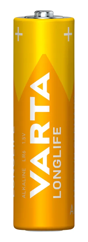 VARTA Longlife Alkaline AA-batteri LR06, 4-pack