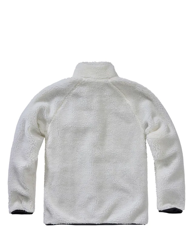 Brandit Teddyfleece-jacka Vit (#7498)