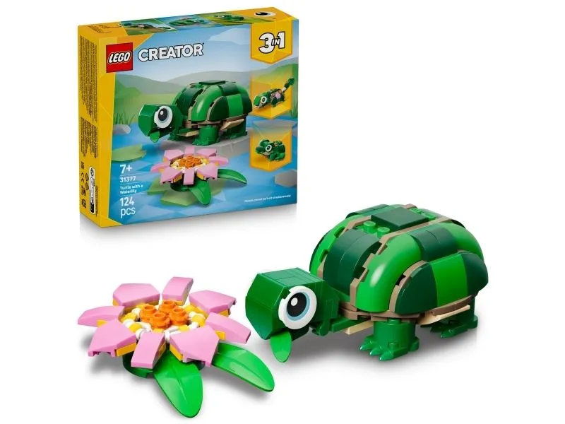 Sköldpadda med näckros LEGO Creator (31377)