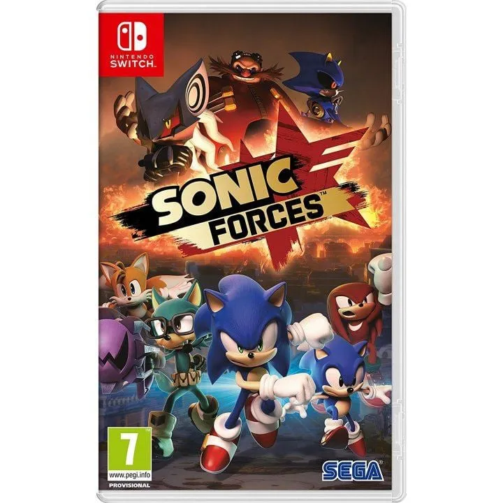 Sonic Forces (Code in a Box) - Nintendo Switch - Action
