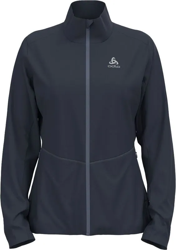 Odlo Jacket Markenes W Dam Mörkgrå S | Längdskidjacka