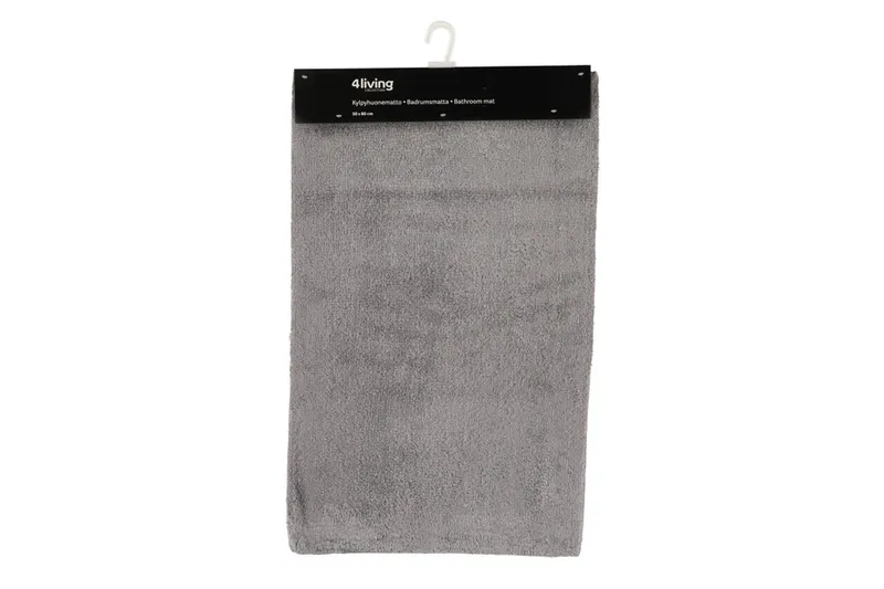 Badrumsmatta – Bambu Grå – 50 x 80 cm