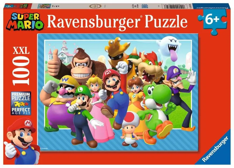 Pussel Super Mario 100 bitar, Ravensburger