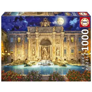 Educa Pussel - Fontana Di Trevi i Rom 1000 bitar