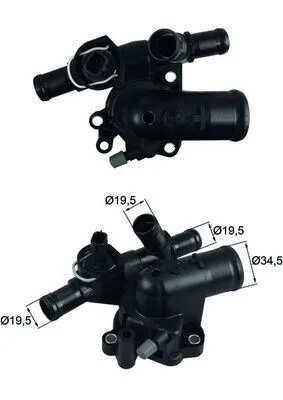 Termostat, kylvätska MAHLE TI 248 89