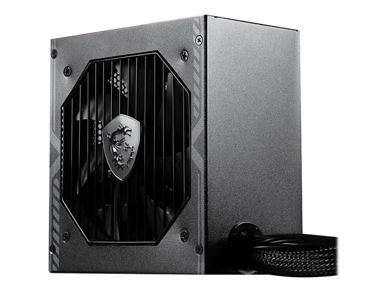 MSI MAG A650BN – Nätaggregat (intern) – ATX12V / EPS12V – 80 PLUS Bronze – AC 100-240 V – 650 Watt – aktive PFC