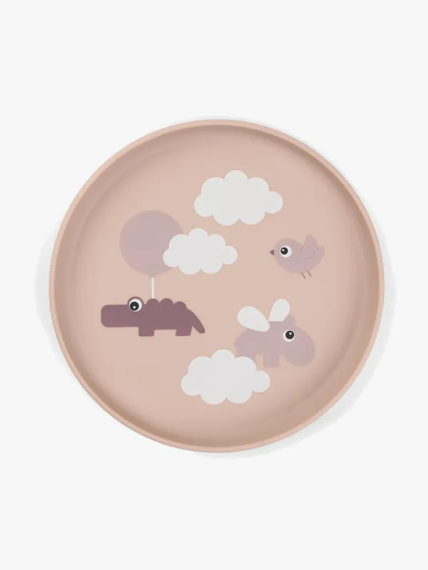Done by deer Happy Clouds foodie barntallrik Ø20 cm Powder