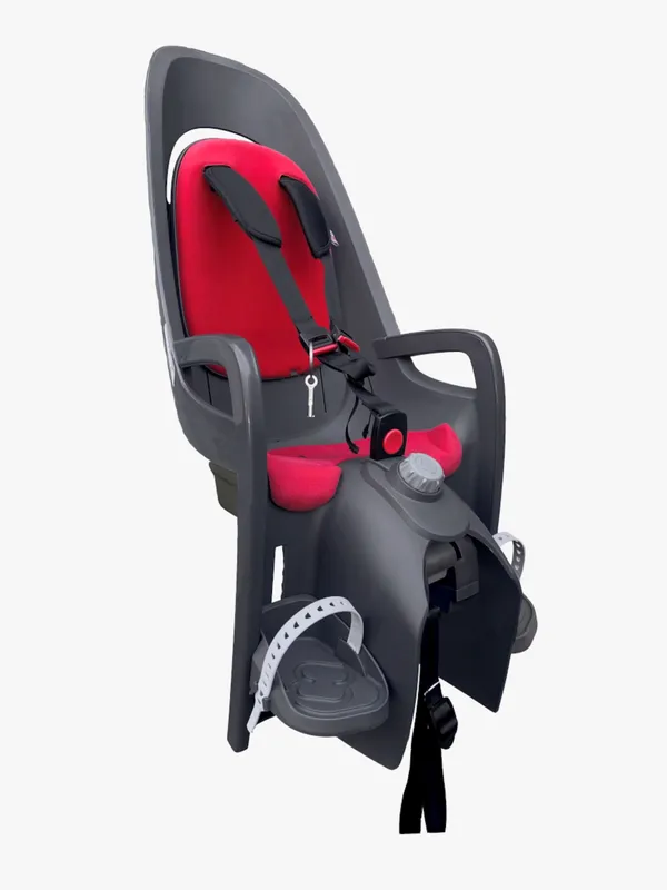 Hamax Caress with Carrier Adapter Dark Grey/Red