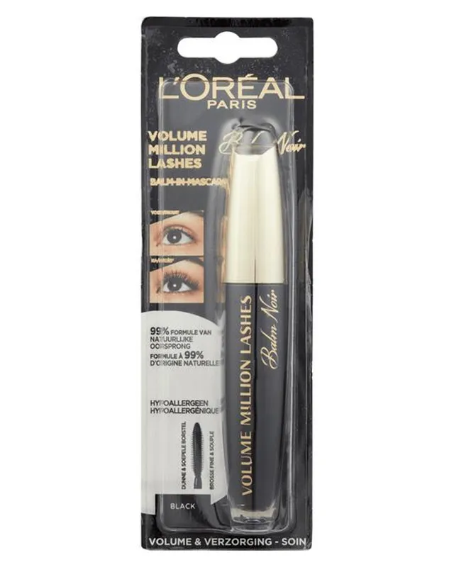 L’oréal Paris Volume Million Lashes Balm Noir Mascara Black 8 ml