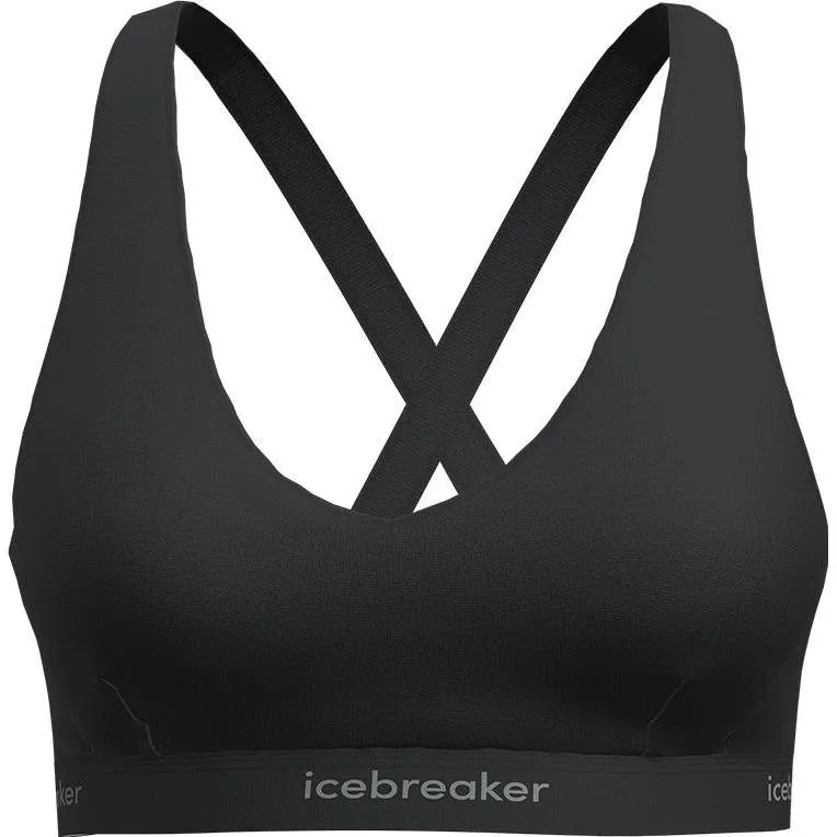 Icebreaker Women’s Merino 125 Cool-Lite Sprite Racerback Bra Black