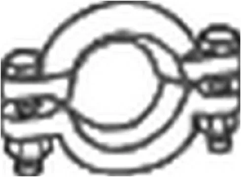 Avgasklämma BOSAL 254-934