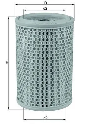 Luftfilter MAHLE LX 660