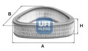 Luftfilter UFI 27.174.00