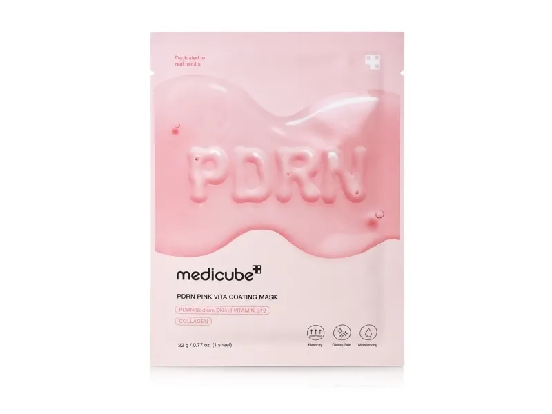 Medicube Pdrn Pink Vita Coating Mask 22 g