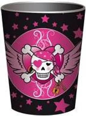 Muggar motiv rosa pirat 8-pack