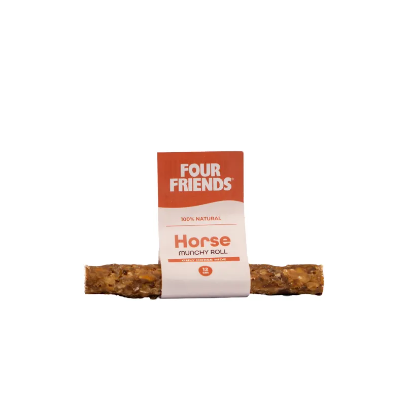 Natural Chews Horse Munchy Roll till Hund - 12 cm