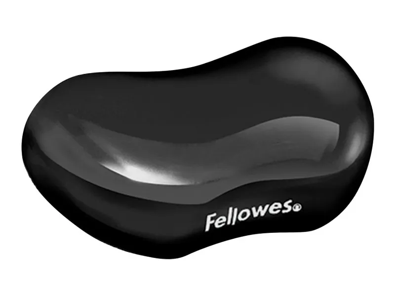 Fellowes Gel Crystals Flex Rest - Handledsstöd - svart