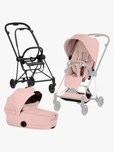 Cybex Mios Style Duovagn, Matt Black/Coconut Brown