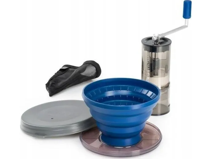 GSI Outdoors JavaGrind PourOver Java Set Grey
