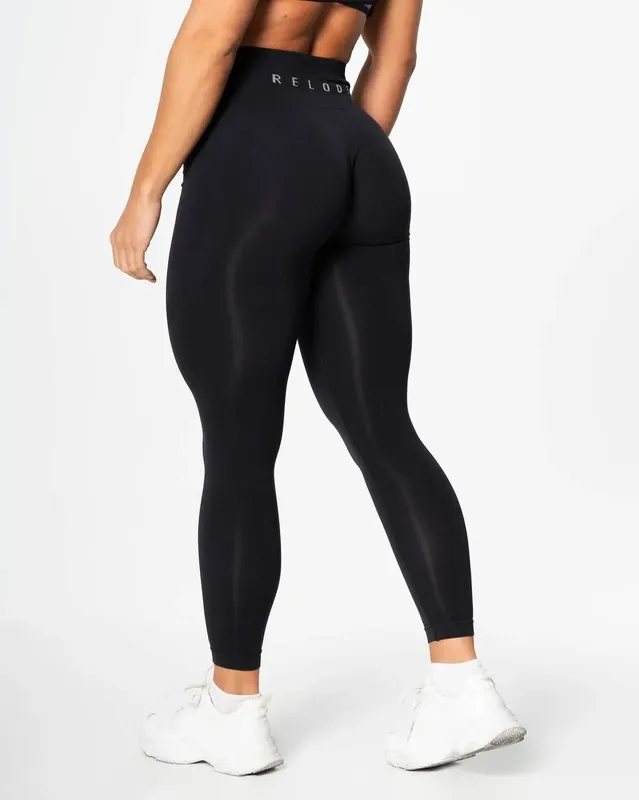 Prime Seamless Tights - Svart (#7215)