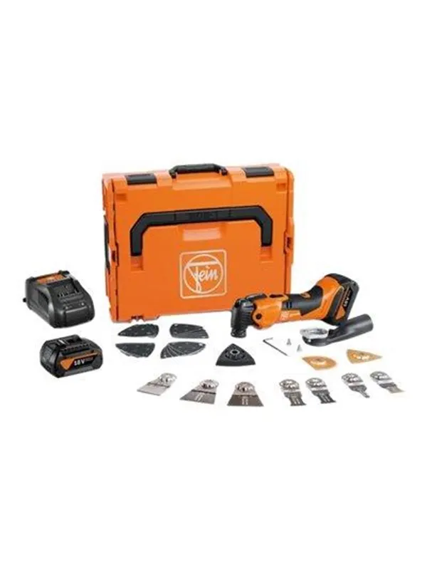 Fein MultiMaster AMM 500 Plus Top AS Multiverktyg med batteri och laddare (#5321)