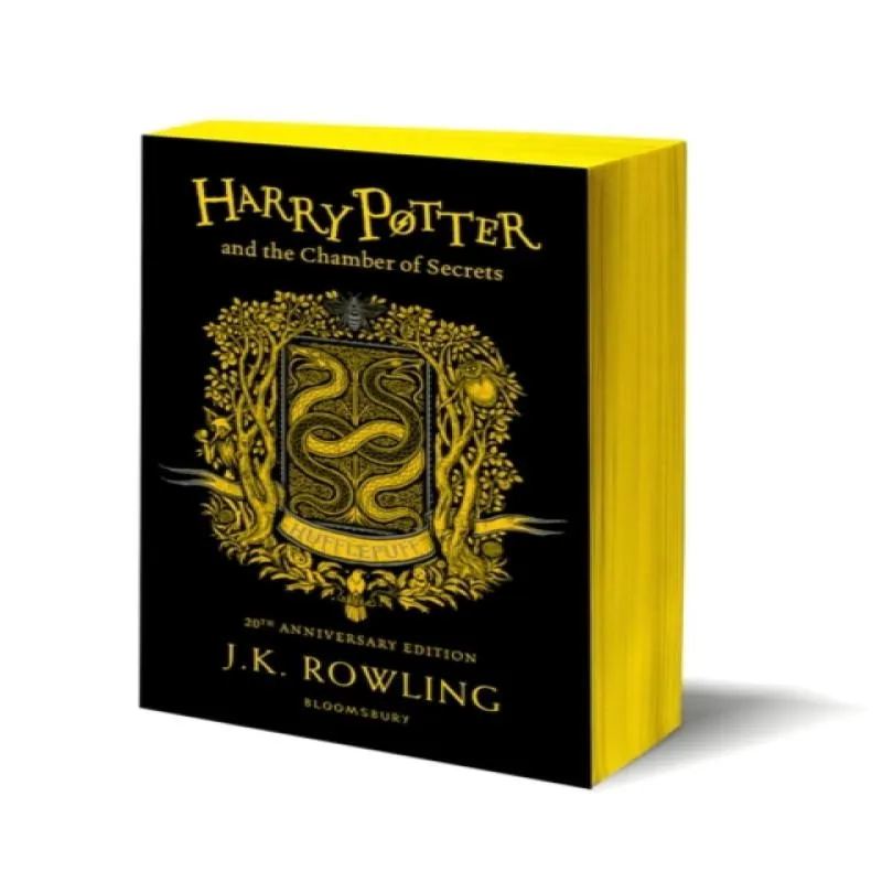Harry Potter och Hemligheternas Kammare Hufflepuff-utgåva av J.K. Rowling pocketbok 9781408898161